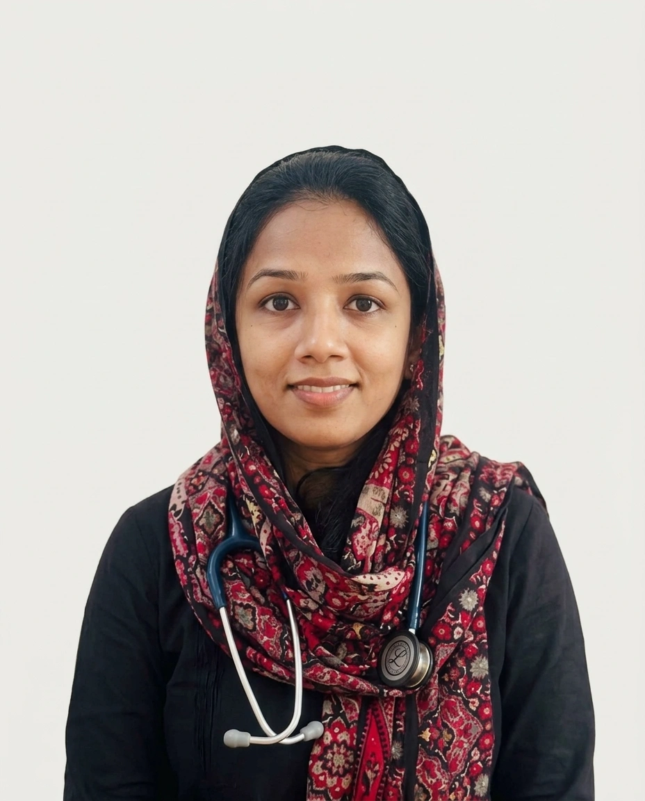 A portrait of Dr Hashmi Family Medicine Doctor in Kerala