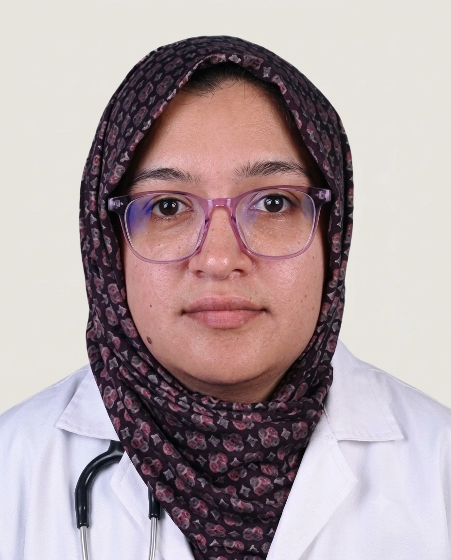 A portrait of Dr Amina Gynecologist in Kerala