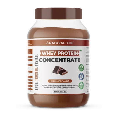 naturaltein whey concentrate chocolate front view