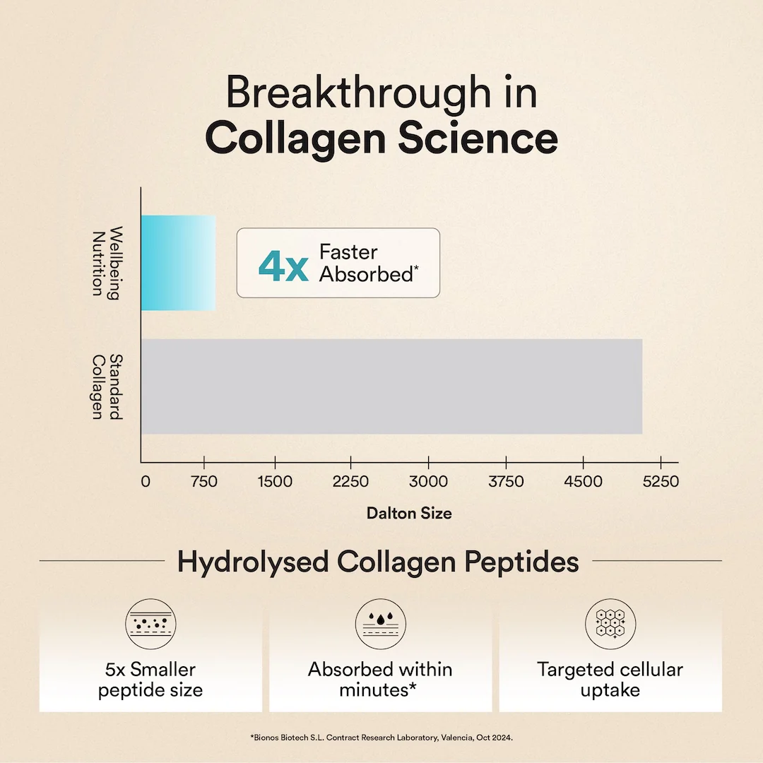 superior absorption of hydrolysed peptiedes